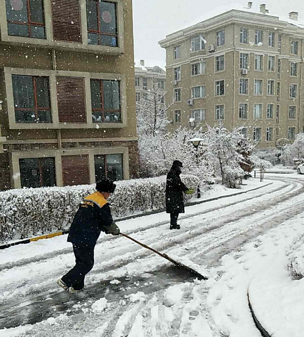 【物业公司】扫雪记录 